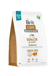 BRIT CARE GRAIN FREE SENIOR LIGHT SALMON KARMA DLA PSA