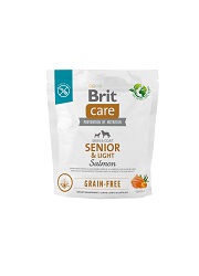 BRIT CARE GRAIN FREE SENIOR LIGHT SALMON KARMA DLA PSA