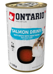 ONTARIO SALMON DRINK KARMA UZUPEŁNIAJĄCA DLA KOTA z łososiem