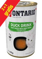 ONTARIO DUCK DRINK KARMA UZUPEŁNIAJĄCA DLA KOTA z kaczką