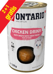 ONTARIO CHICKEN DRINK KARMA UZUPEŁNIAJĄCA DLA KOCIĄT z kurczakiem