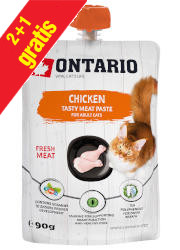 ONTARIO CHICKEN TASTY MEAT PASTE KARMA UZUPEŁNIAJĄCA DLA KOTA z kurczakiem