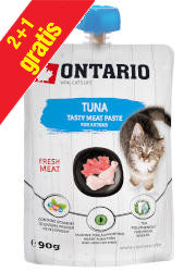 ONTARIO TUNA TASTY MEAT PASTE KARMA UZUPEŁNIAJĄCA DLA KOCIĄT z tuńczykiem
