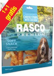 RASCO PREMIUM SOFT SNACK CHEESE STRIPS WITH CHICKEN przysmaki dla psa