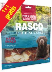 RASCO PREMIUM HARD SNACK DUCK WITH BUFFALO KNOTS przysmaki dla psa