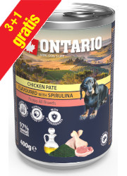 ONTARIO PATE PUPPY KARMA DLA SZCZENIĄT kurczak i spirulina