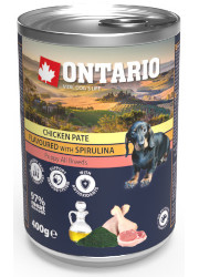 ONTARIO PATE PUPPY KARMA DLA SZCZENIĄT kurczak i spirulina