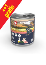 ONTARIO PATE PUPPY KARMA DLA SZCZENIĄT kurczak i spirulina