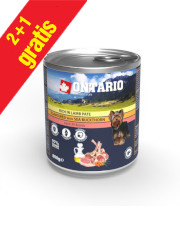 ONTARIO PATE KARMA DLA PSA jagnięcina z rokitnikiem