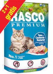 RASCO PREMIUM CAT STERILISED KARMA DLA KOTA - z tuńczykiem żurawiną i nasturcją