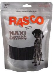 RASCO MAXI PRZYSMAKI DLA PSA patyczki w kształcie gwiazdy z drobiem