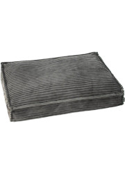 DOG FANTASY STRIPE MATERAC DLA PSA szary