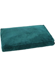 DOG FANTASY STRIPE MATERAC DLA PSA szmaragdowy
