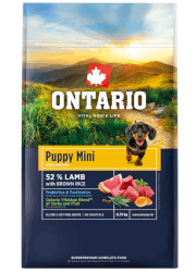 ONTARIO PUPPY MINI LAMB AND BROWN RICE KARMA HYPOALERGICZNA DLA SZCZENIĄT RAS MAŁYCH
