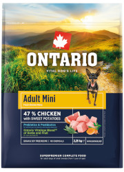 ONTARIO ADULT MINI CHICKEN and SWEET POTATOES KARMA DLA PSÓW RAS MAŁYCH