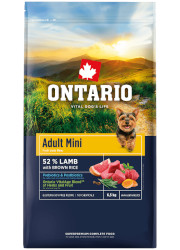 ONTARIO ADULT MINI LAMB AND BROWN RICE KARMA DLA DOROSŁYCH PSÓW RAS MAŁYCH