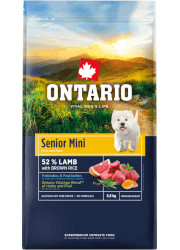ONTARIO SENIOR MINI LAMB AND BROWN RICE KARMA DLA DOROSŁYCH PSÓW RAS MAŁYCH