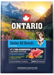 ONTARIO SENIOR MONOPROTEIN TUNA and SWEET POTATOES