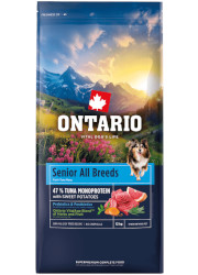 ONTARIO SENIOR MONOPROTEIN TUNA and SWEET POTATOES