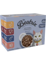 BEATRIX ADULT CAT KARMA DLA KOTA fileciki w sosie mix smaków BEATRIX ADULT CAT KARMA DLA KOTA fileciki w sosie mix smaków