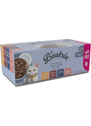 BEATRIX ADULT CAT KARMA DLA KOTA fileciki w sosie mix smaków BEATRIX ADULT CAT KARMA DLA KOTA fileciki w sosie mix smaków