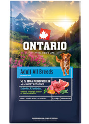 ONTARIO ADULT MONOPROTEIN TUNA and SWEET POTATOES KARMA DLA DOROSŁYCH PSÓW