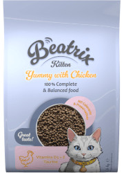 BEATRIX KITTEN SUCHA KARMA DLA KOCIĄT z kurczakiem BEATRIX KITTEN SUCHA KARMA DLA KOCIĄT z kurczakiem