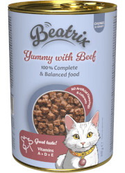 BEATRIX ADULT CAT KARMA DLA KOTA z wołowiną w sosie BEATRIX ADULT CAT KARMA DLA KOTA z wołowiną w sosie
