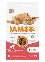 IAMS FOR VITALITY KARMA DLA KOTA z łososiem