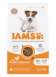 IAMS FOR VITALITY SENIOR SMALL / MEDIUM KARMA DLA STARSZEGO PSA
