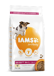 IAMS FOR VITALITY SENIOR SMALL / MEDIUM KARMA DLA STARSZEGO PSA