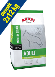 ARION ORIGINAL ADULT MEDIUM CHICKEN & RICE ARION ORIGINAL ADULT MEDIUM CHICKEN & RICE