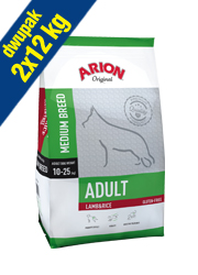 ARION ORIGINAL ADULT MEDIUM LAMB & RICE ARION ORIGINAL ADULT MEDIUM LAMB & RICE