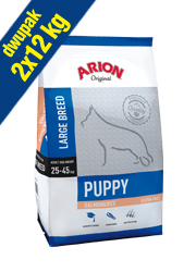 ARION ORIGINAL PUPPY LARGE SALMON & RICE ARION ORIGINAL PUPPY LARGE SALMON & RICE