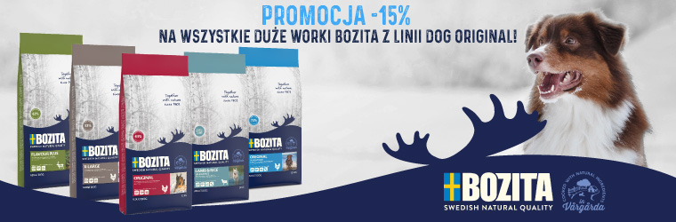 bozita -15% na duże worki pies str. kat.
