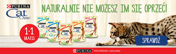cat chow 1+1 gratis strona kategorii