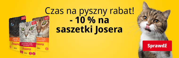 -10% saszetki josera dla kota wrzesien 2025 strona kat mokre