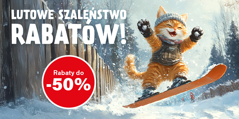 Lutowe Szalenstwo Rabatów 2026 kot