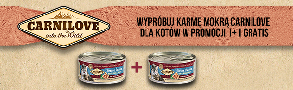 carnilove dla kota 1+1 strona kategorii