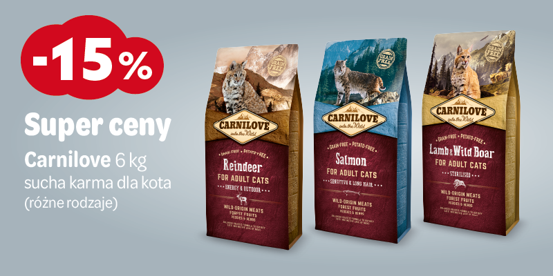styczen 2026 carnilove 6kg dla kota