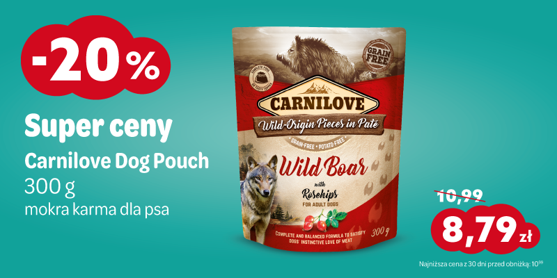 carnilove pouch -30% baner glowny