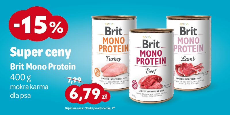 lipiec 2025 15% brit mono protein