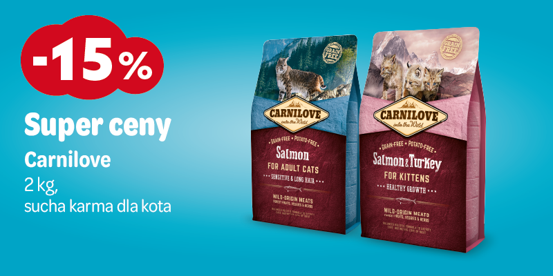 lipiec 2025 15% carnilove 2kg dla kota