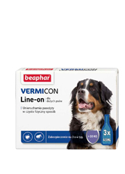 BEAPHAR VERMICON DOG L - KROPLE SPOT-ON DLA PSA, NA PCHŁY I KLESZCZE dostępne do wyczerpania zapasów BEAPHAR VERMICON DOG L - KROPLE SPOT-ON DLA PSA, NA PCHŁY I KLESZCZE dostępne do wyczerpania zapasów