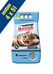 SUPER BENEK COMPACT - ŻWIREK BENTONITOWY DLA KOTA SUPER BENEK COMPACT - ŻWIREK BENTONITOWY DLA KOTA