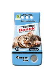 SUPER BENEK COMPACT - ŻWIREK BENTONITOWY DLA KOTA