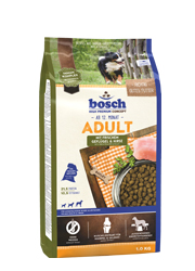 BOSCH ADULT Z DROBIEM I PROSEM KARMA DLA PSÓW BOSCH ADULT Z DROBIEM I PROSEM KARMA DLA PSÓW