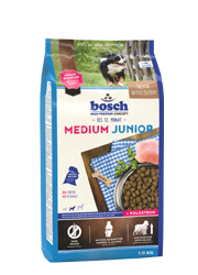 BOSCH MEDIUM JUNIOR KARMA DLA SZCZENIĄT RAS ŚREDNICH BOSCH MEDIUM JUNIOR KARMA DLA SZCZENIĄT RAS ŚREDNICH