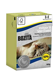 BOZITA INDOOR / STERILISED MOKRA KARMA DLA KOTA STERYLIZOWANEGO BOZITA INDOOR / STERILISED MOKRA KARMA DLA KOTA STERYLIZOWANEGO