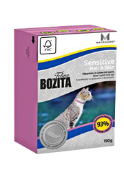BOZITA SENSITIVE HAIR / SKIN MOKRA KARMA DLA KOTA NA PIĘKNĄ SIERŚĆ I SKÓRĘ BOZITA SENSITIVE HAIR / SKIN MOKRA KARMA DLA KOTA NA PIĘKNĄ SIERŚĆ I SKÓRĘ